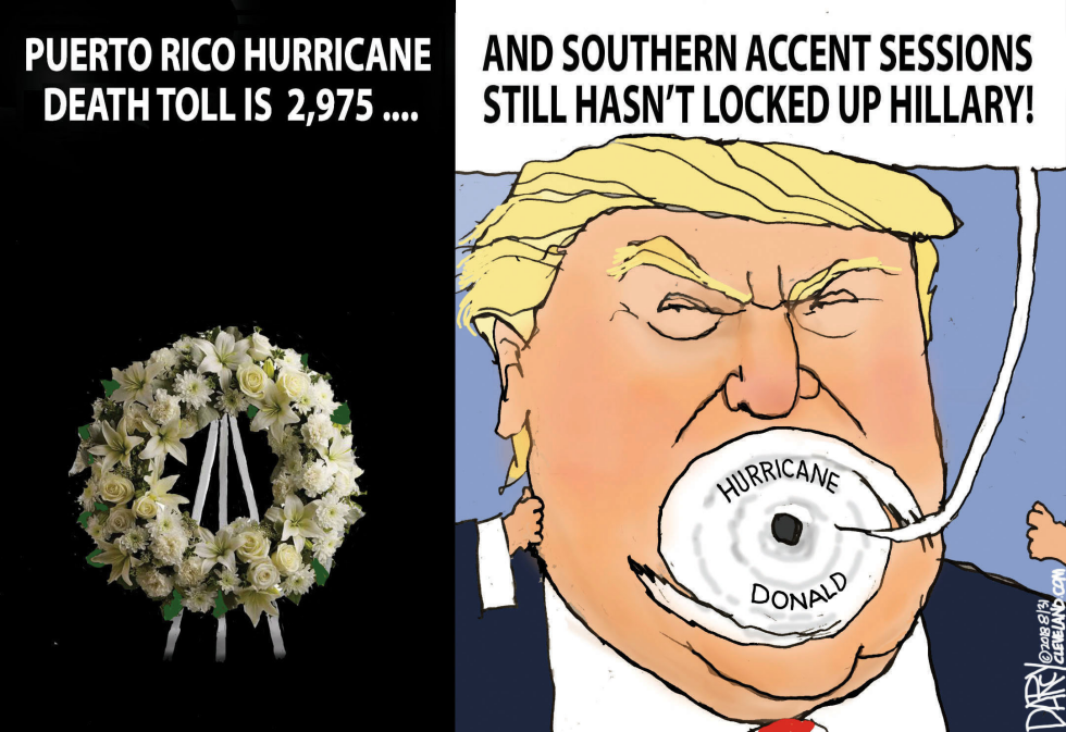 Trump on Puerto Rico, Sessions