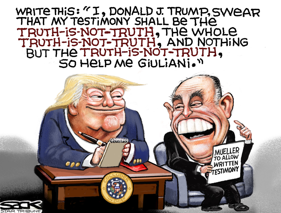 Dictator takes dictation COLOR
