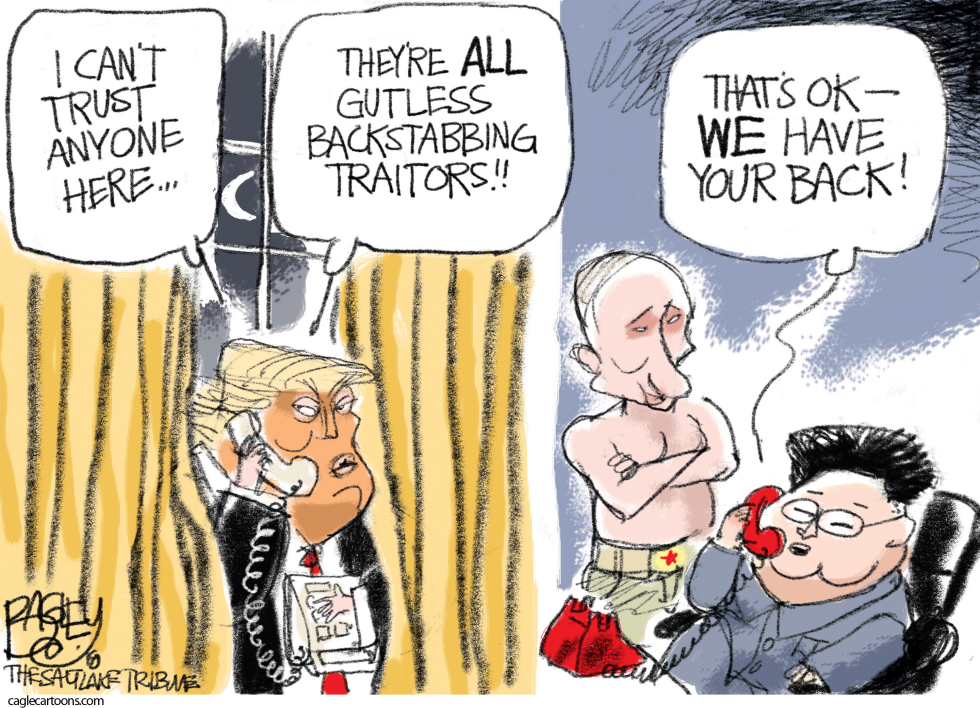  TRAITOR FRIENDS by Pat Bagley