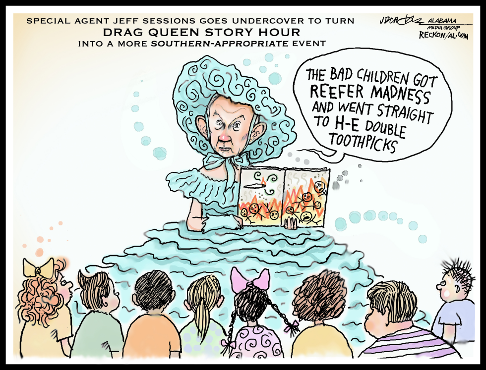 Jeff Sessions/Drag Queen Story Hour