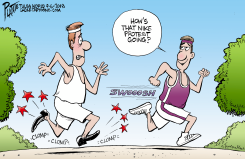 THE NIKE PROTEST by Bruce Plante