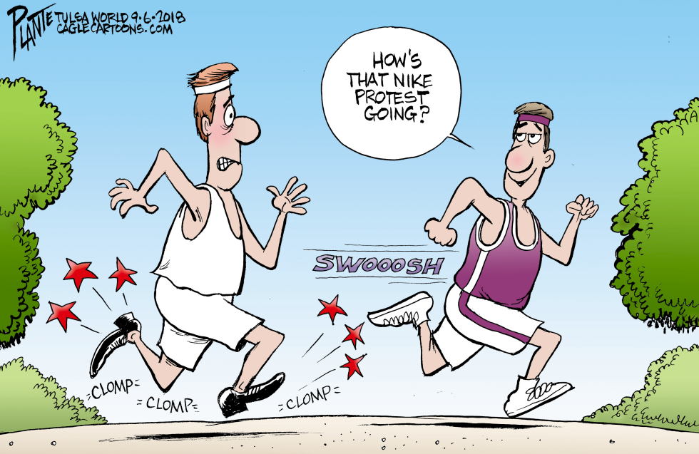 The Nike protest