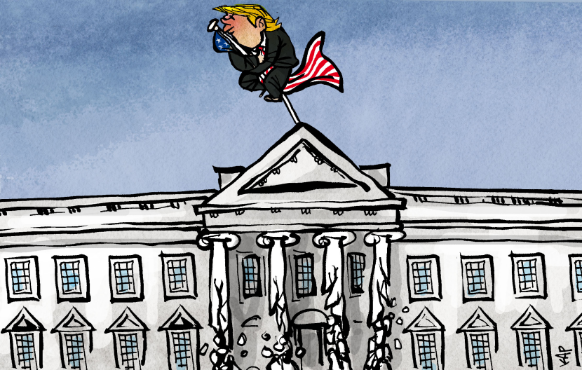 Collapse of the White House