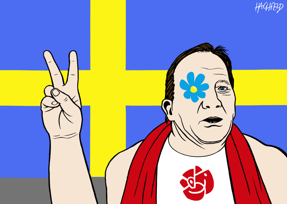  SWEDISH PRIME MINISTER STEFAN LöFVEN by Rainer Hachfeld