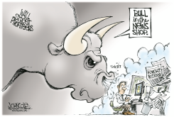 WALL STREET IN THE NEWSROOM by John Cole