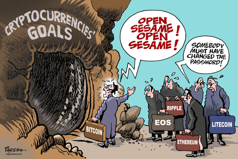 Cryptocurrencies’ goals