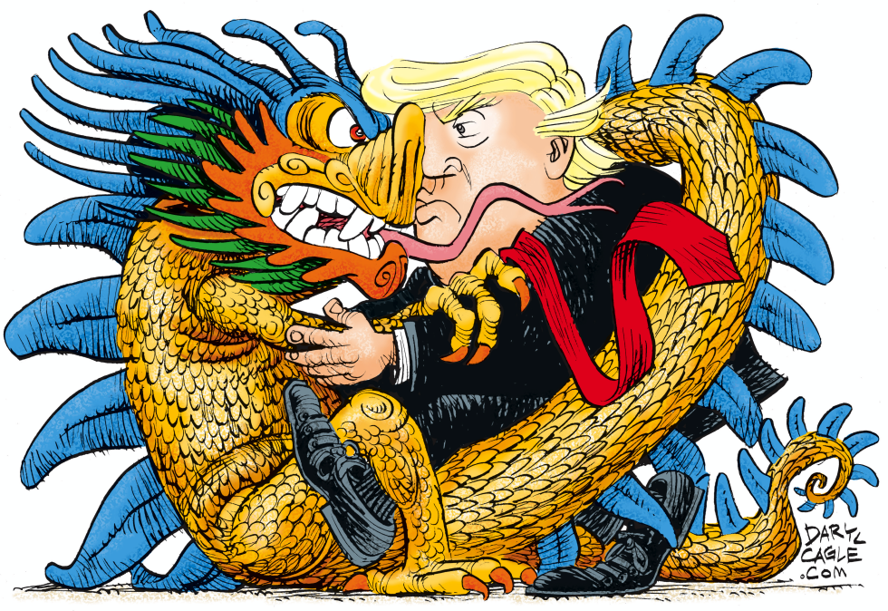 Trump Dances with China