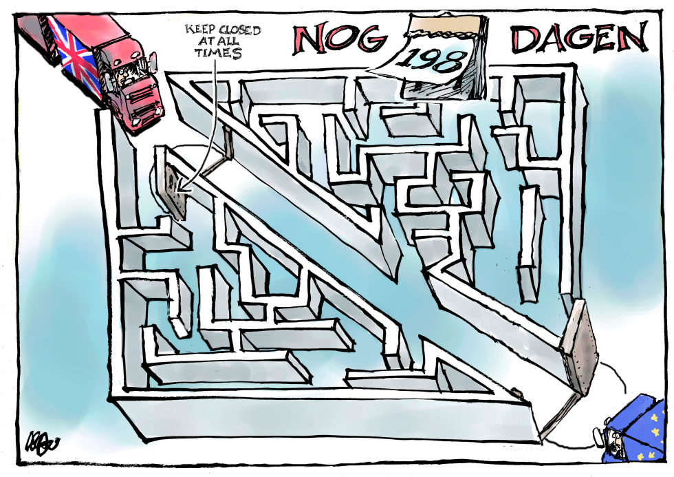  DOORS WILL CLOSE by Jos Collignon