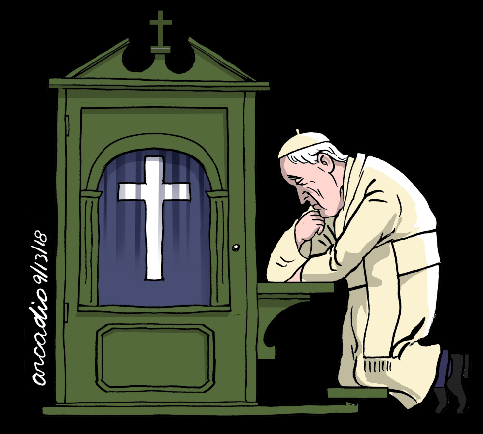 Pope's mea culpa/Mea culpa del Papa