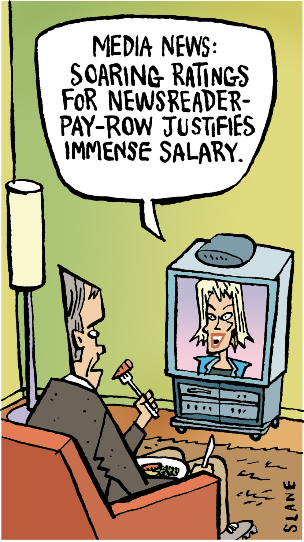 High Salaries For TV News Anchors