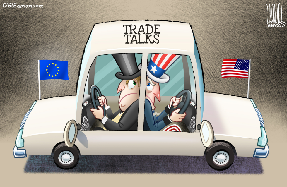  TRADE TALKS by Luojie