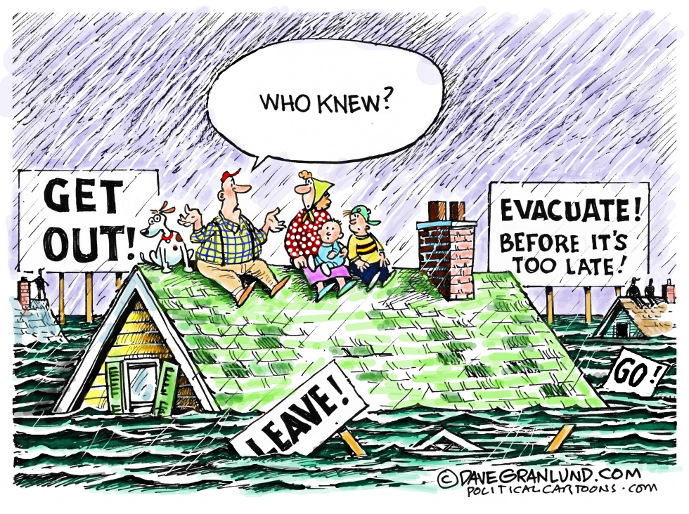 Hurricane evacuation orders