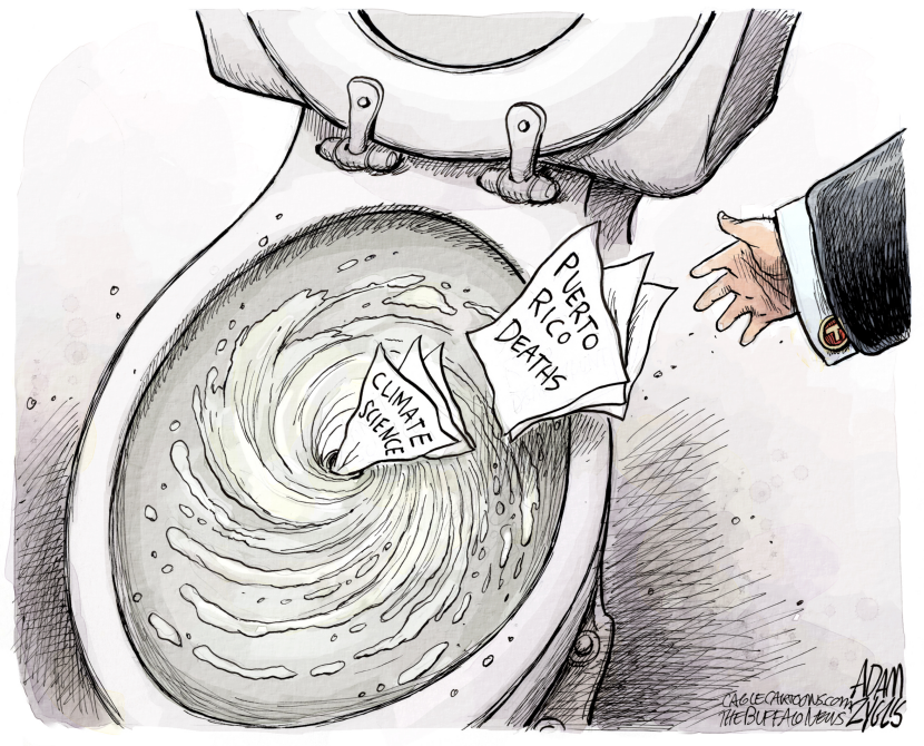 Cyclone of denial