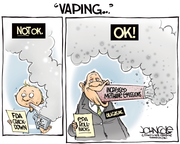 Anti Vaping Cartoon