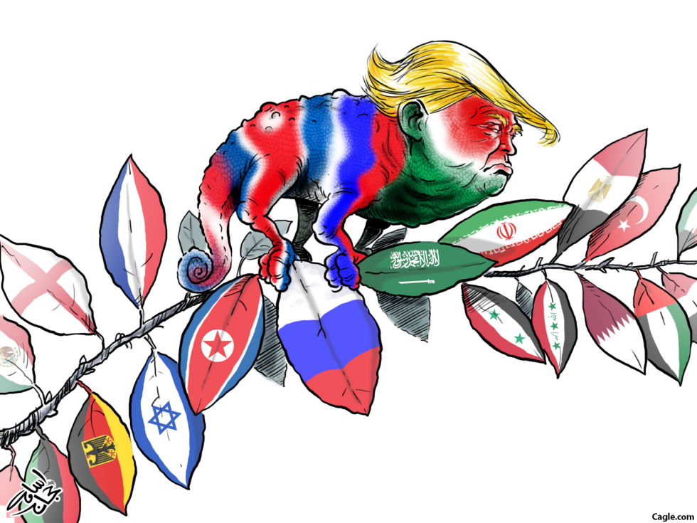  TRUMP POLICY by Osama Hajjaj