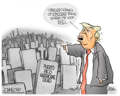TRUMP AND PUERTO RICO by John Cole