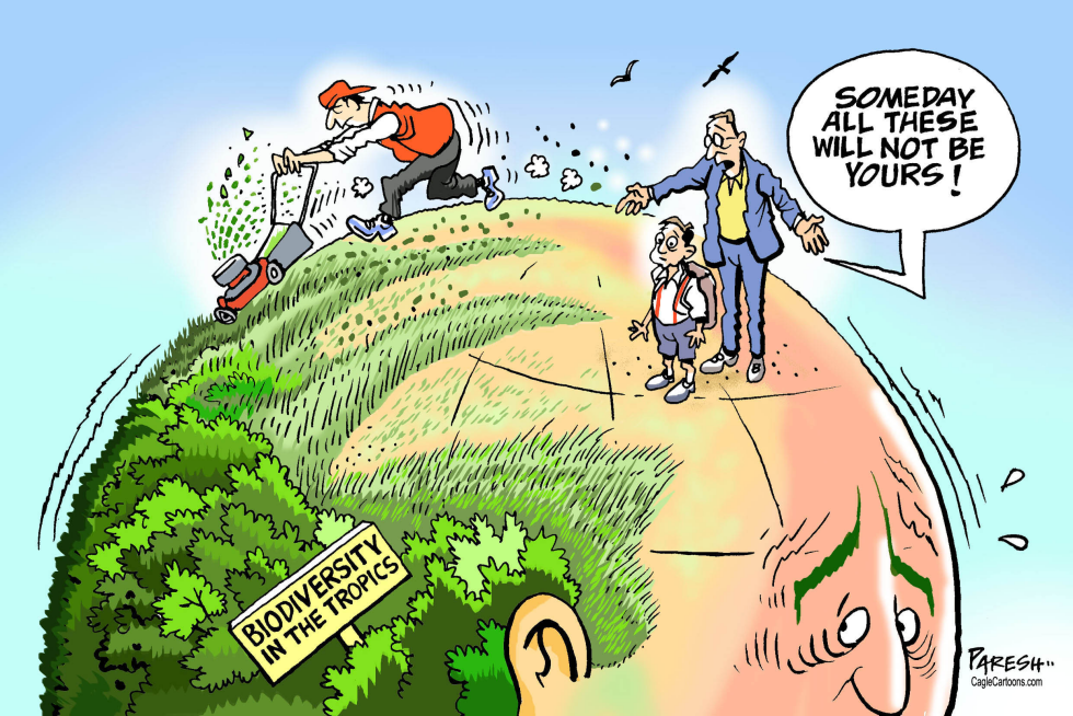  BIODIVERSITY DAMAGE by Paresh Nath