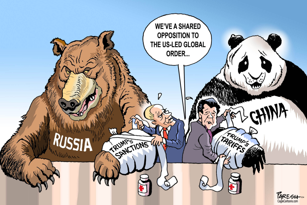  RUSSIA-CHINA TIES by Paresh Nath