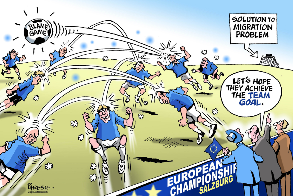  EU GAME ON MIGRATION by Paresh Nath