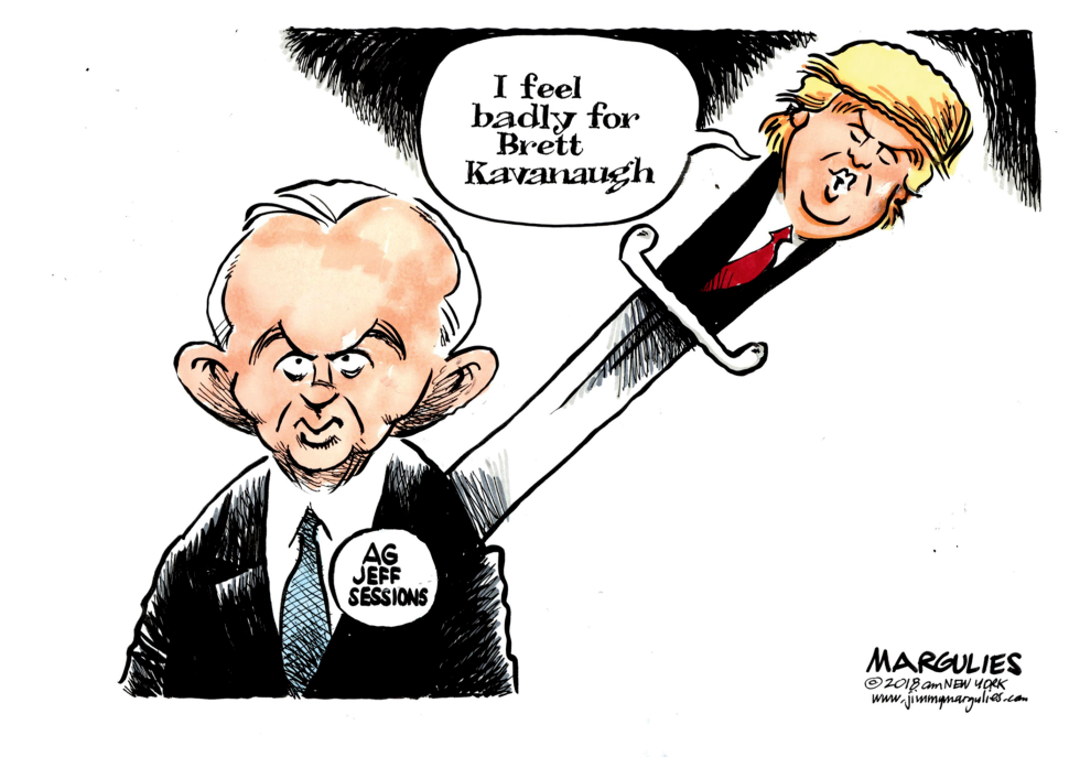 Sessions Holds Trump on Sword While Expressing Kavanaugh Sympathy