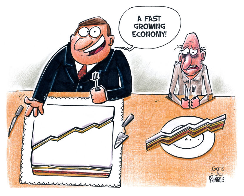 A fast growing economy