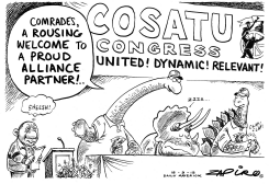 COSATU CONGRESS by Zapiro