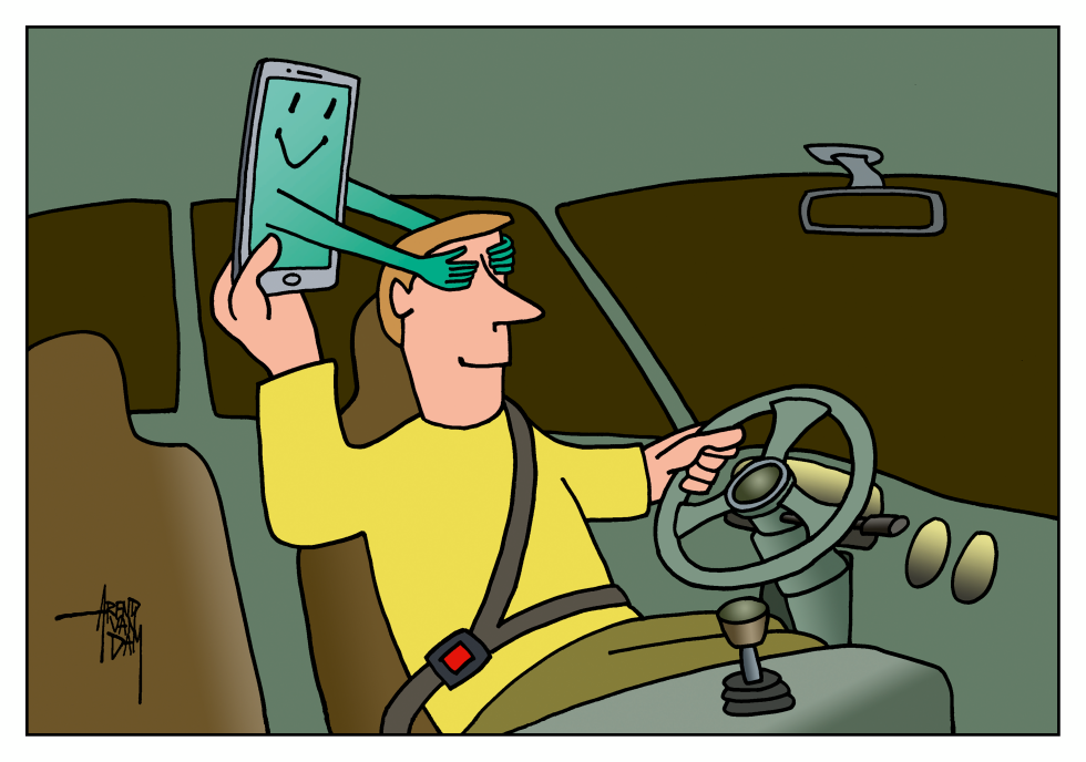 smartphone and driving