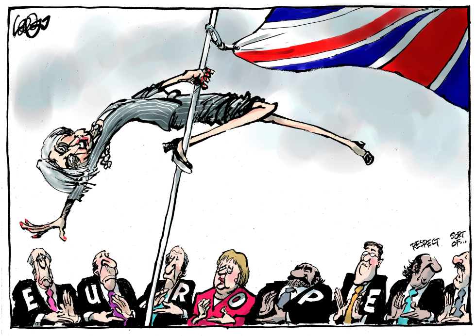  RESPECT FOR THERESA MAY by Jos Collignon