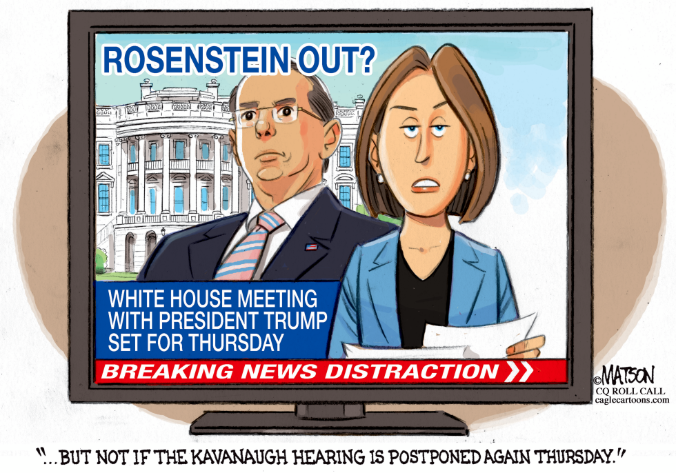 Rod Rosenstein Breaking News Distraction