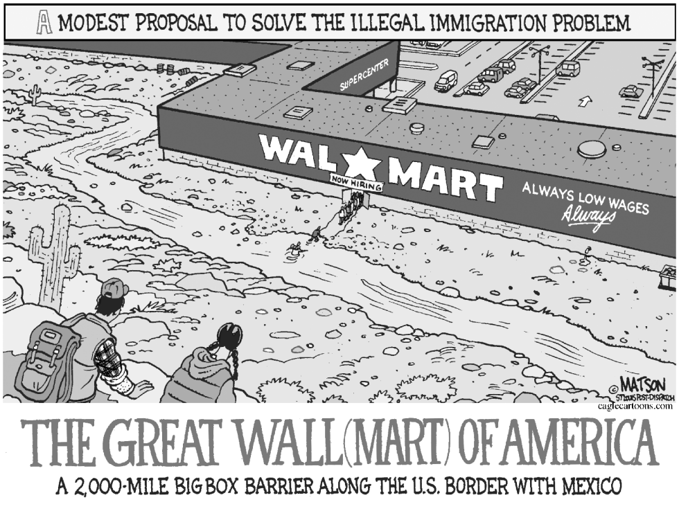 The Great Wall (Mart) Of America