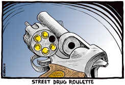 STREET DRUG ROULETTE by Ingrid Rice