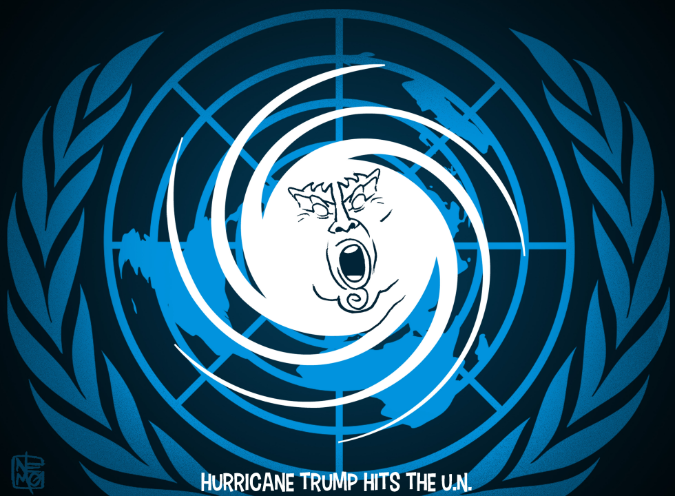 Trump Hits the UN
