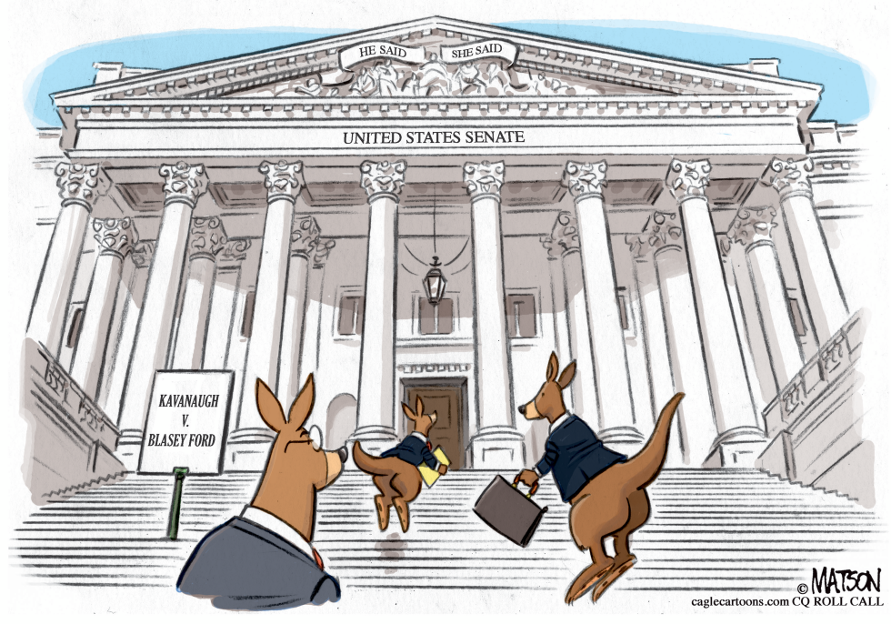  KAVANAUGH HEARING KANGAROO COURT by RJ Matson