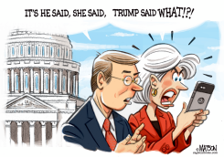 HE SAID SHE SAID TRUMP SAID by R.J. Matson