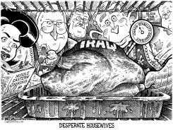 WHITE HOUSE CAN'T COOK UP A STABLE IRAQ DEMOCRACY FAST ENOUGH by R.J. Matson