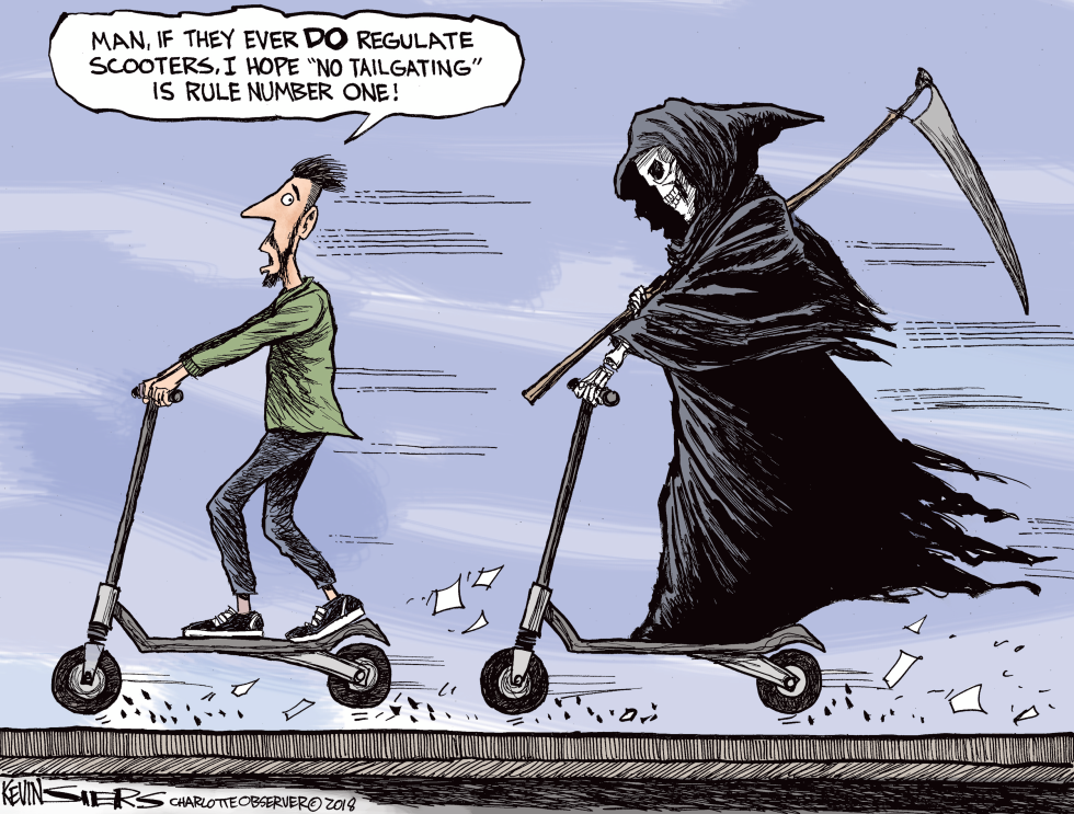  SCOOTER REGULATION by Kevin Siers