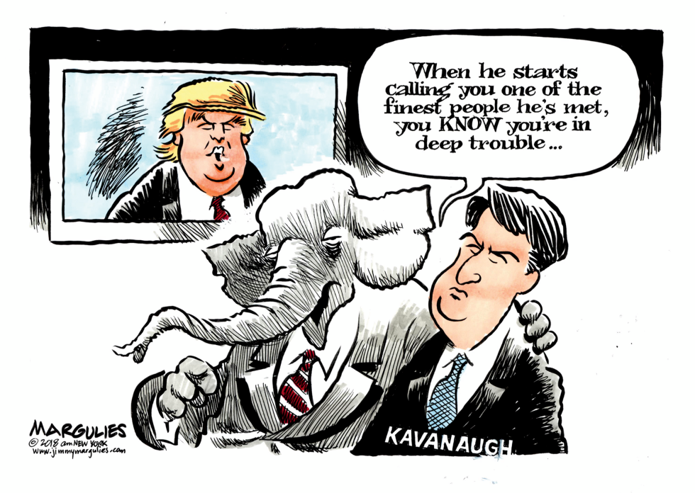 Kavanaugh in trouble color