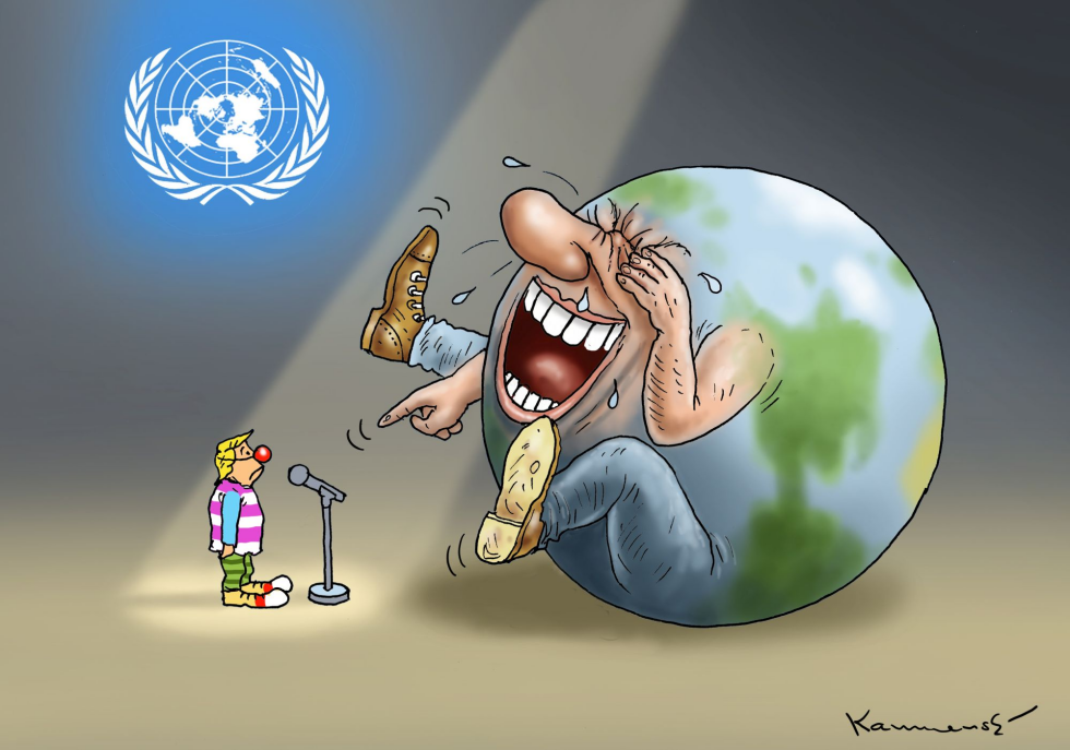 World Laughing At Trump