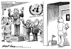 UNVEILING by Zapiro