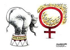 REPUBLICANS AND WOMEN  by Jimmy Margulies