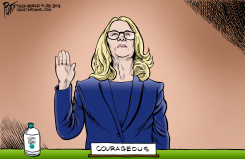 DR CHRISTINE BLASEY FORD by Bruce Plante