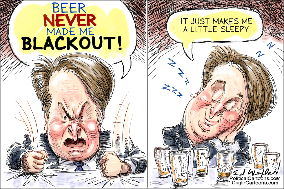  BEER KAVANAUGH BLACKOUT by Ed Wexler