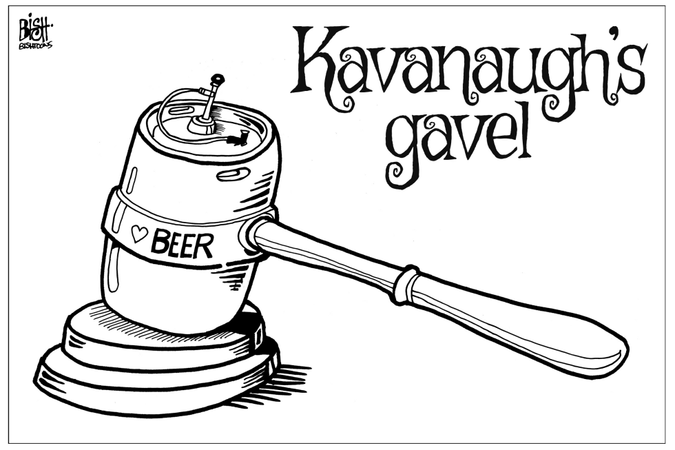 KAVANAUGH'S GAVEL, B/W