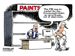 FBI REPORT ON KAVANAUGH  by Jimmy Margulies