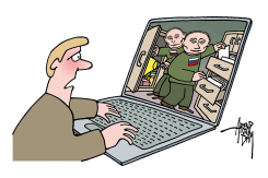 HACKER PUTIN by Arend Van Dam