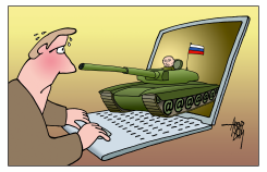 RUSSIAN ETANK by Arend Van Dam