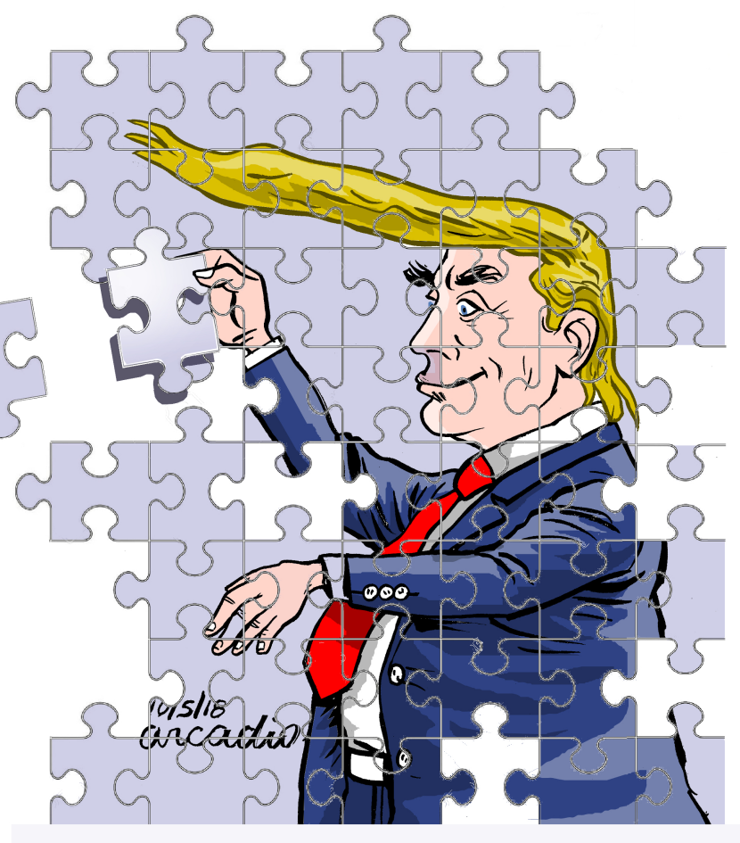 Trump the puzzle/Trump el rompecabezas