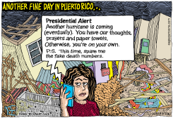 PRESIDENTIAL ALERT IN PUERTO RICO by Monte Wolverton