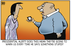 PRESIDENTIAL ALERT,  by Randy Bish