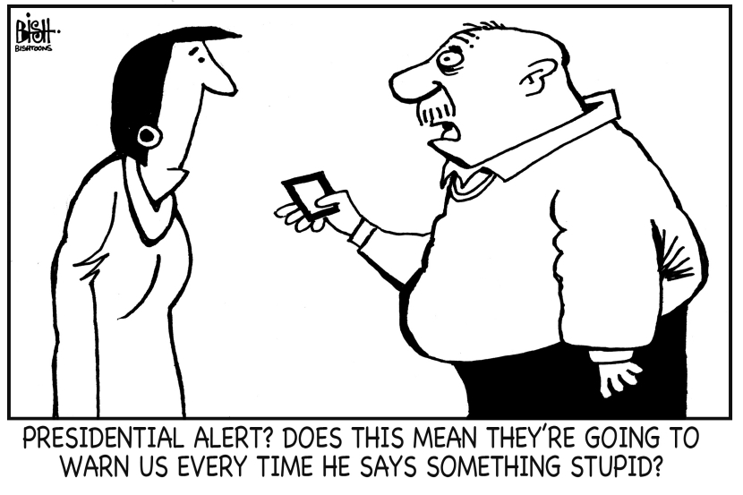 PRESIDENTIAL ALERT, B/W